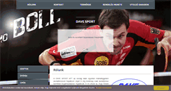 Desktop Screenshot of davesport.hu