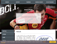 Tablet Screenshot of davesport.hu